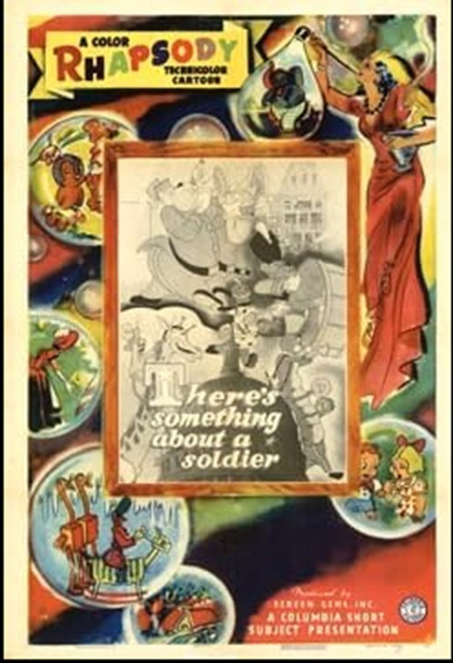 There's Something About a Soldier (1943) poster