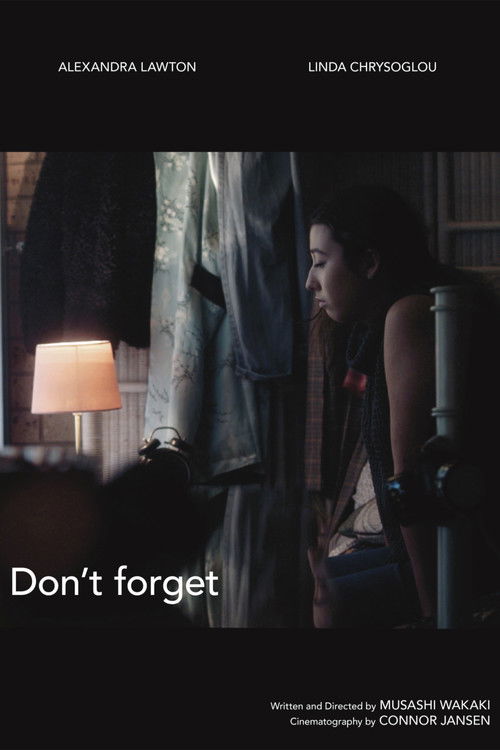 Don't Forget (2020) poster