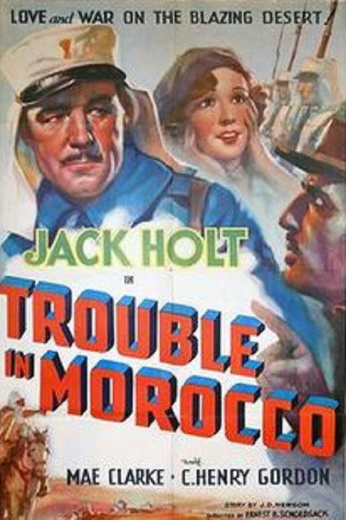Trouble in Morocco (1937) poster