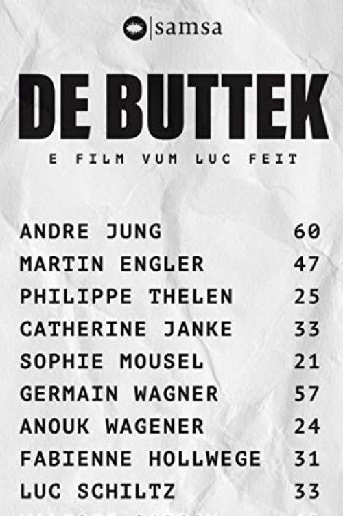 De Buttek (2019) poster