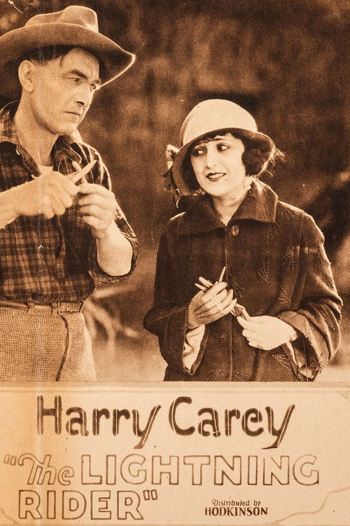 The Lightning Rider (1924) poster