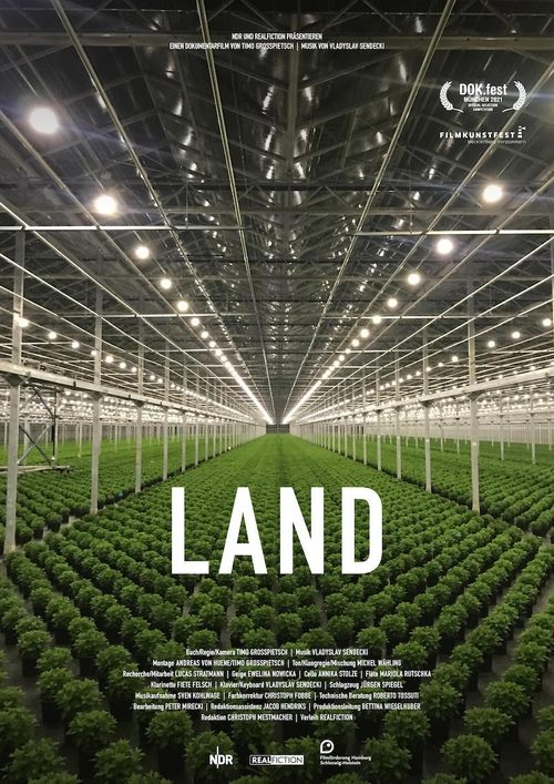 Land (2021) poster