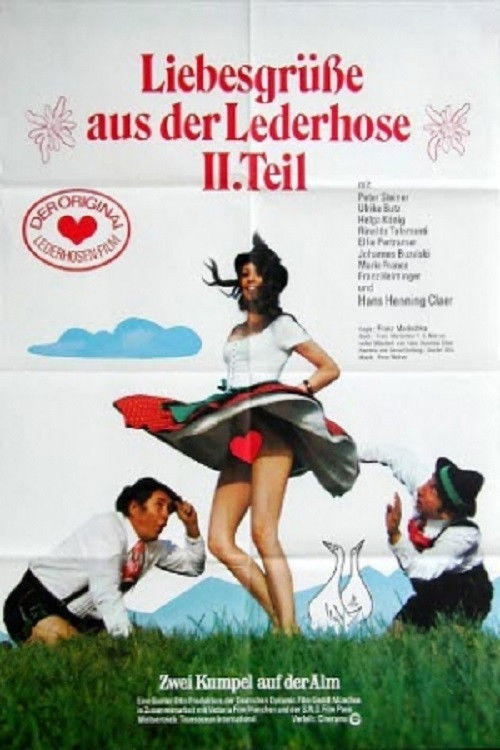 Liebesgrüße aus der Lederhose 2: Zwei Kumpel auf der Alm (1974) poster