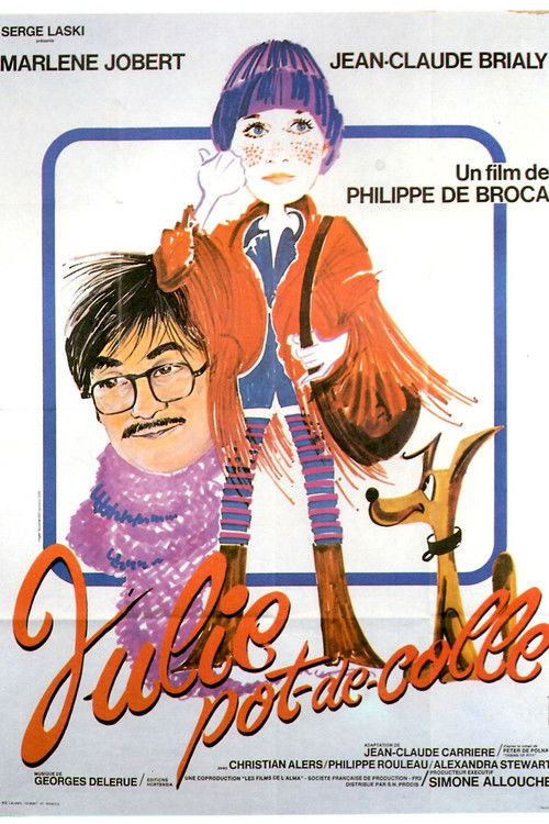 Julie pot-de-colle (1977) poster