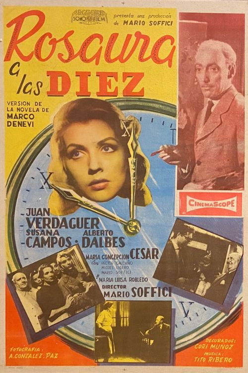Rosaura a las 10 (1958) poster