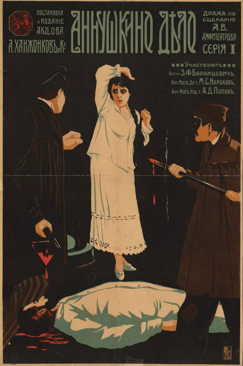Annushka's Case (1917) poster