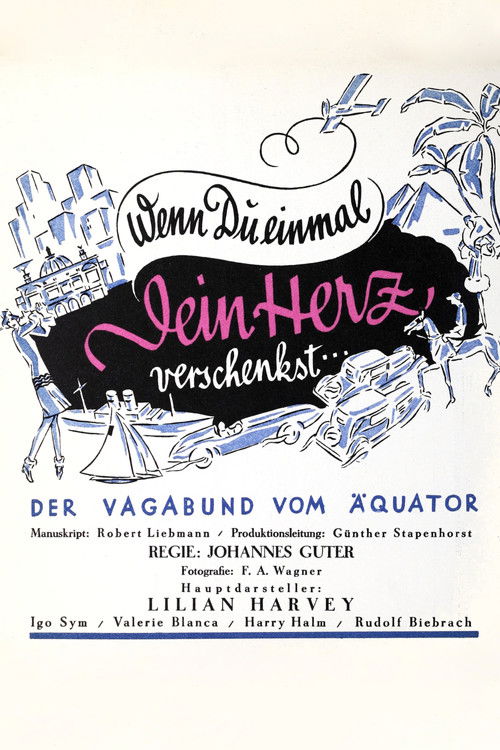 Wenn du einmal dein Herz verschenkst (1929) poster