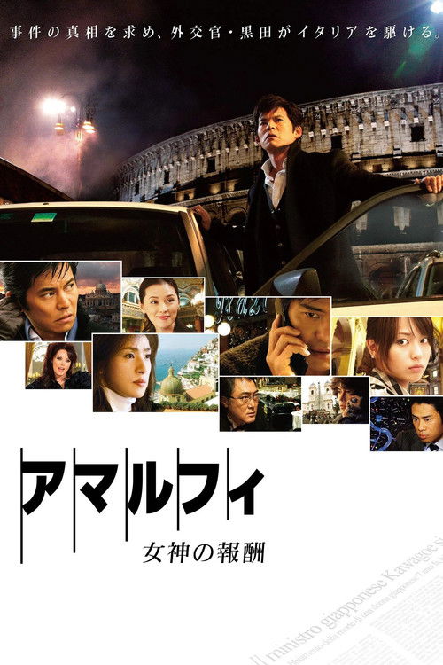 アマルフィ 女神の報酬 (2009) poster