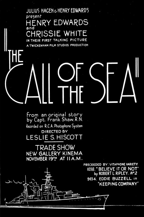 The Call of the Sea (1930) poster