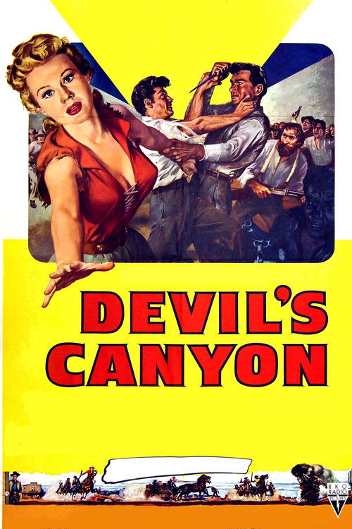 Devil's Canyon (1953) poster