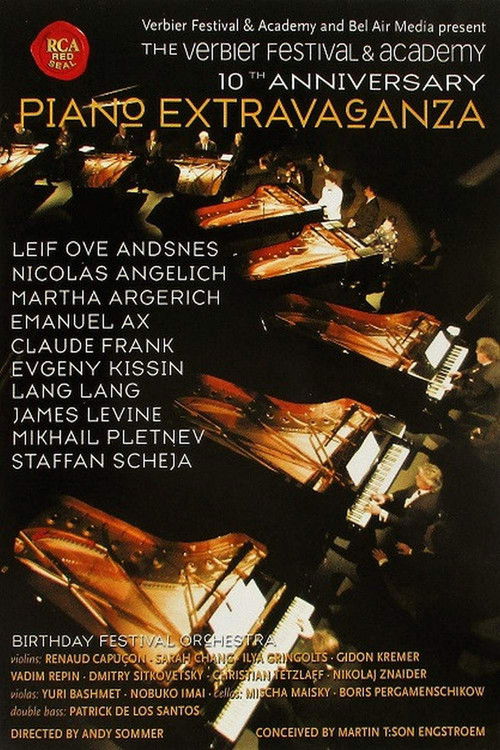 The Verbier Festival & Academy 10th Anniversary: Piano Extravaganza (2004) poster