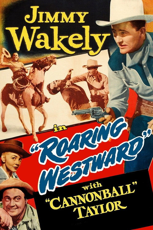 Roaring Westward (1949) poster