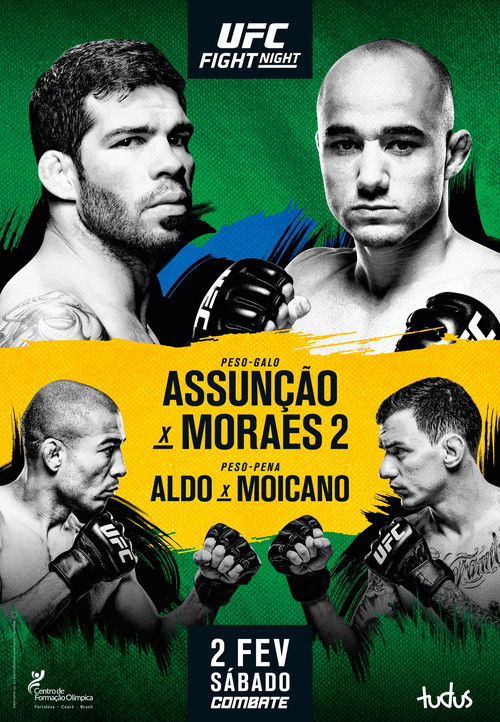 UFC Fight Night 144: Assuncao vs. Moraes 2 (2019) poster