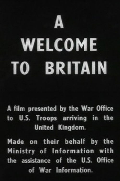 A Welcome to Britain (1943) poster