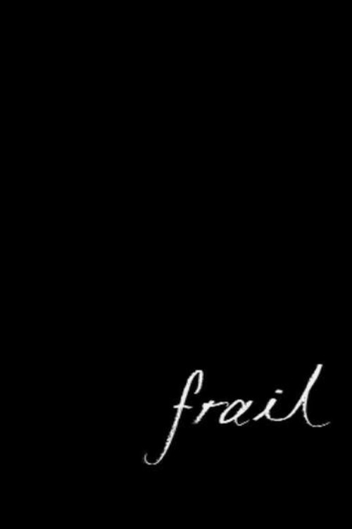 Frail (2007) poster