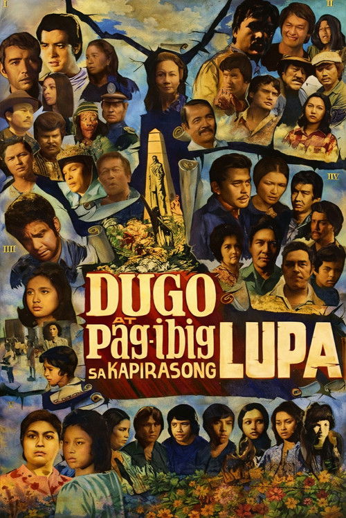 Dugo at Pag-ibig sa Kapirasong Lupa (1975) poster