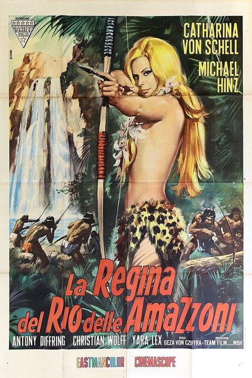Lana: Queen of the Amazons (1964) poster