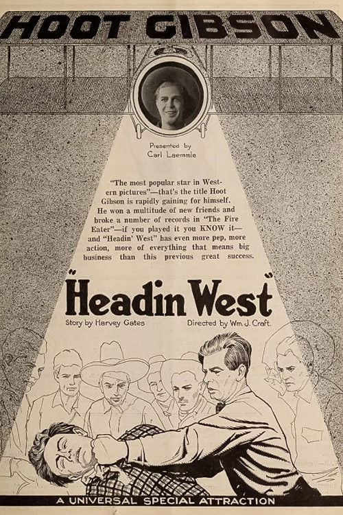 Headin' West (1922) poster
