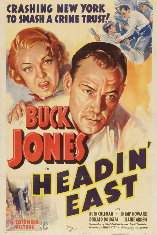 Headin' East (1937) poster