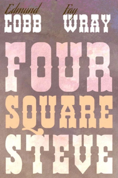 Four Square Steve (1926) poster