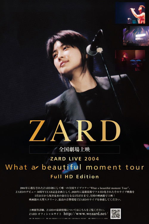 ZARD LIVE 2004“What a beautiful moment”（Full HD Edition） (2020) poster
