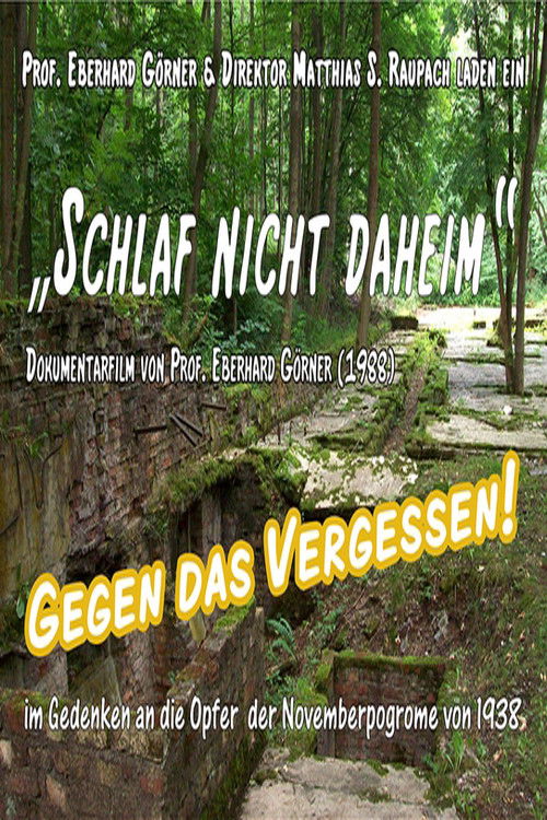 Schlaf nicht Daheim (1988) poster