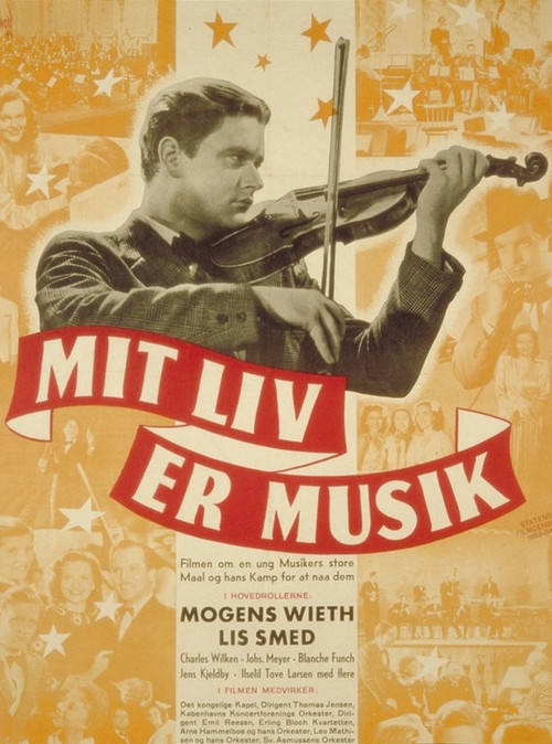 Mit liv er musik (1944) poster