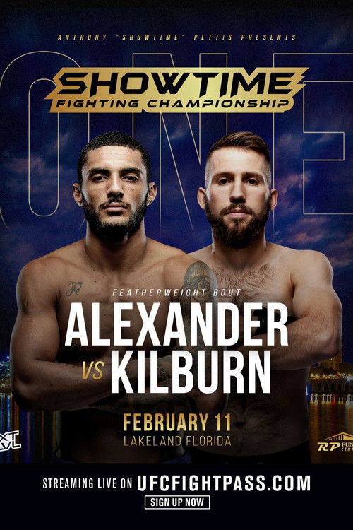 Anthony Pettis FC 1: Alexander vs. Kilburn (2022) poster