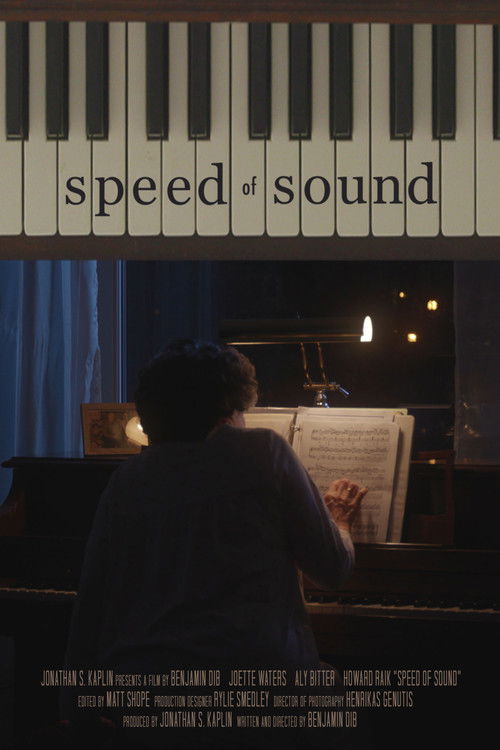 Speed of Sound (2018) poster