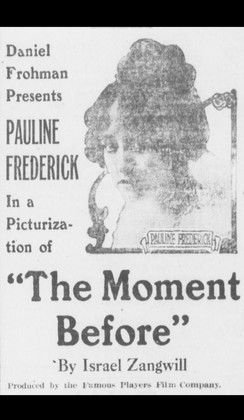 The Moment Before (1916) poster