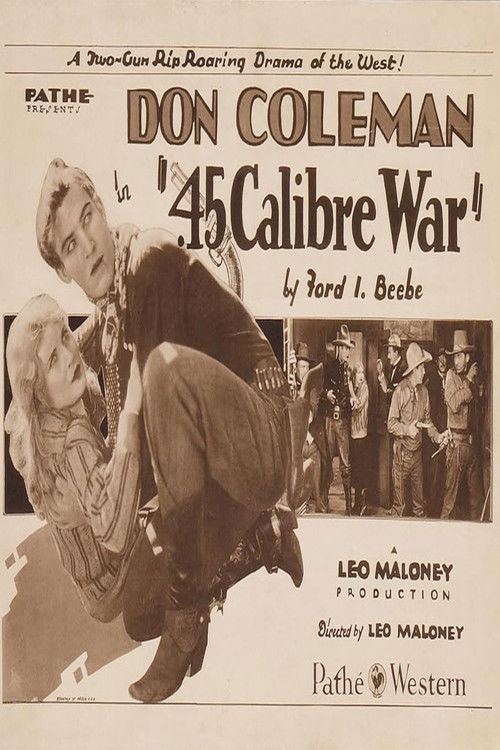 .45 Calibre War (1929) poster