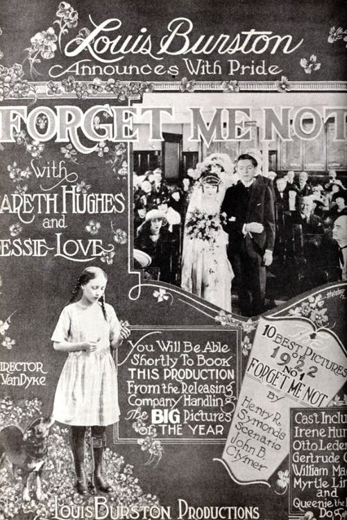 Forget Me Not (1922) poster
