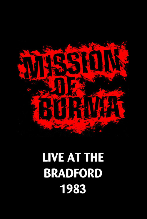 Mission of Burma Live at the Bradford (1994) poster