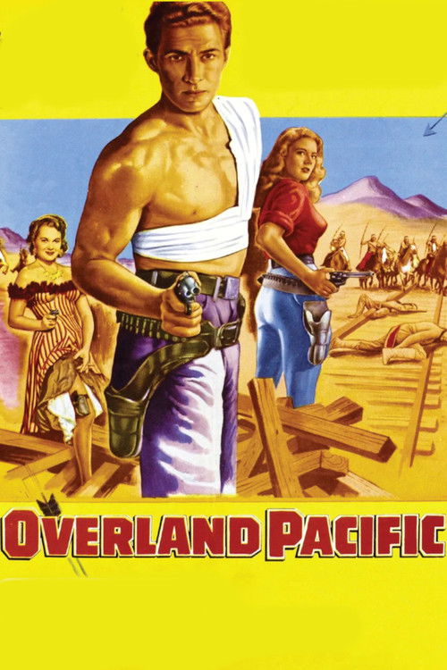 Overland Pacific (1954) poster