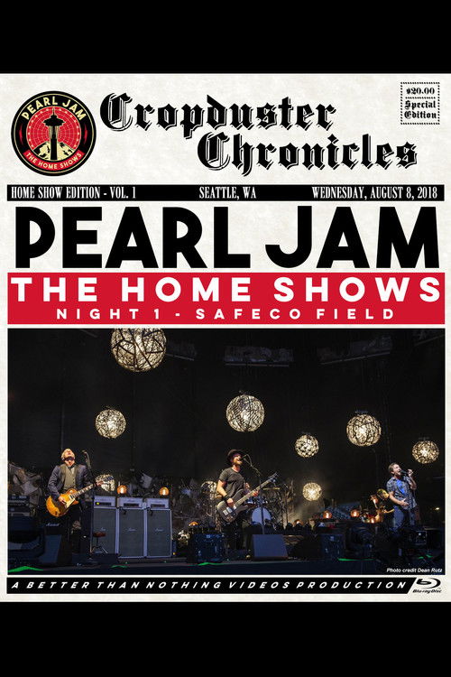 Pearl Jam: Safeco Field 2018 - Night 1 - The Home Shows [BTNV] (2018) poster