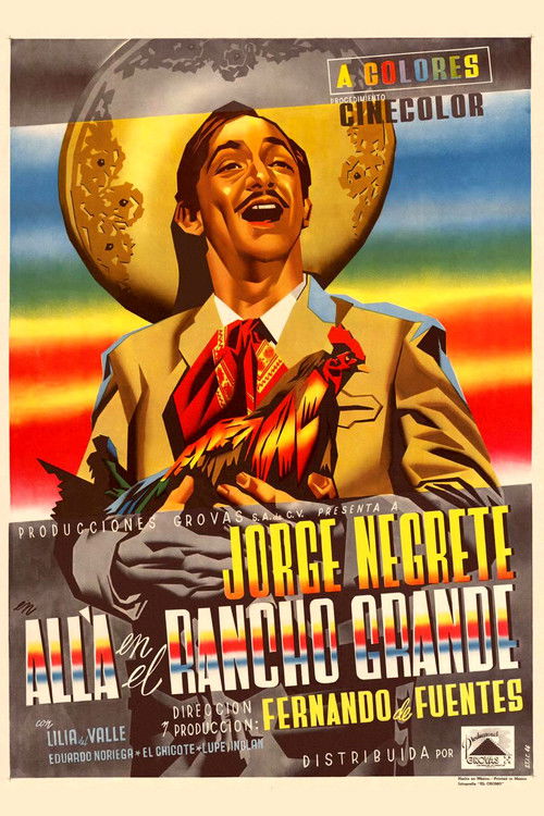 Allá en el Rancho Grande (1949) poster