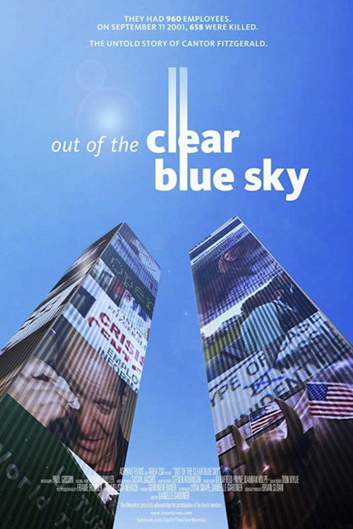 Out Of The Clear Blue Sky (2012) poster