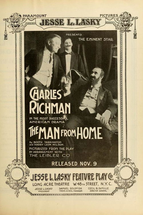 The Man From Home (1914) poster