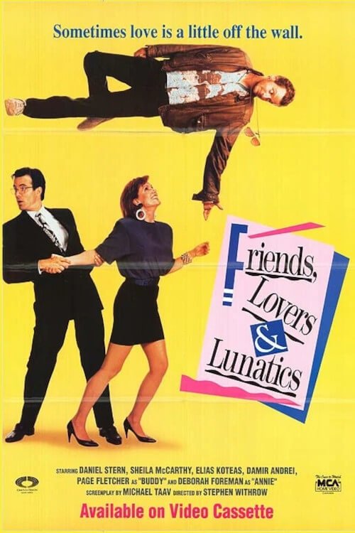 Friends, Lovers, & Lunatics (1989) poster
