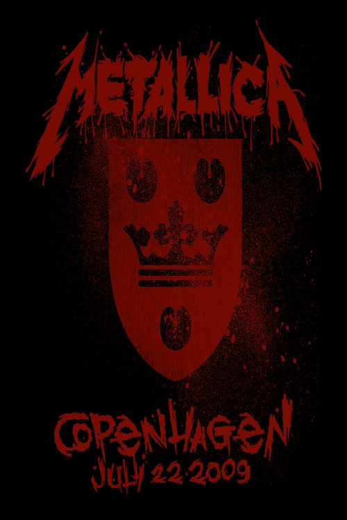 Metallica: Live in Copenhagen, Denmark - July 22, 2009 (2009) poster
