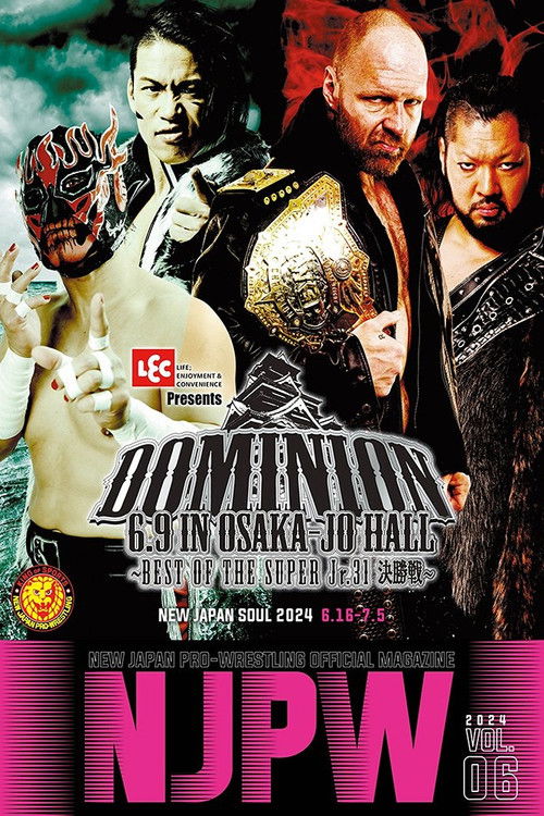 NJPW Dominion 6.9 In Osaka-Jo Hall ~ Best of the Super Junior 31 Final ~ (2024) poster