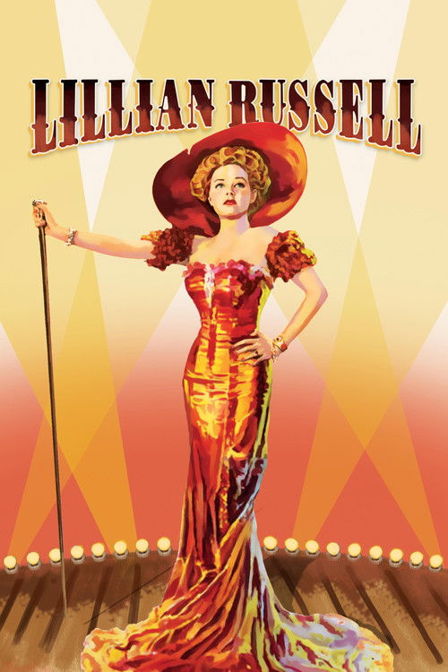 Lillian Russell (1940) poster