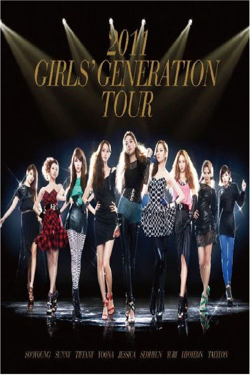 Girls' Generation 2nd Asia Tour (2012) poster