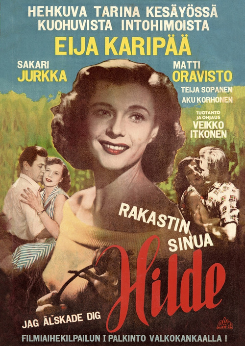 Rakastin sinua, Hilde (1954) poster