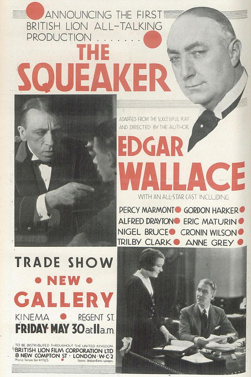 The Squeaker (1930) poster