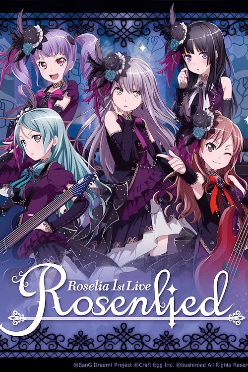 Roselia 1st Live「Rosenlied」 (2017) poster