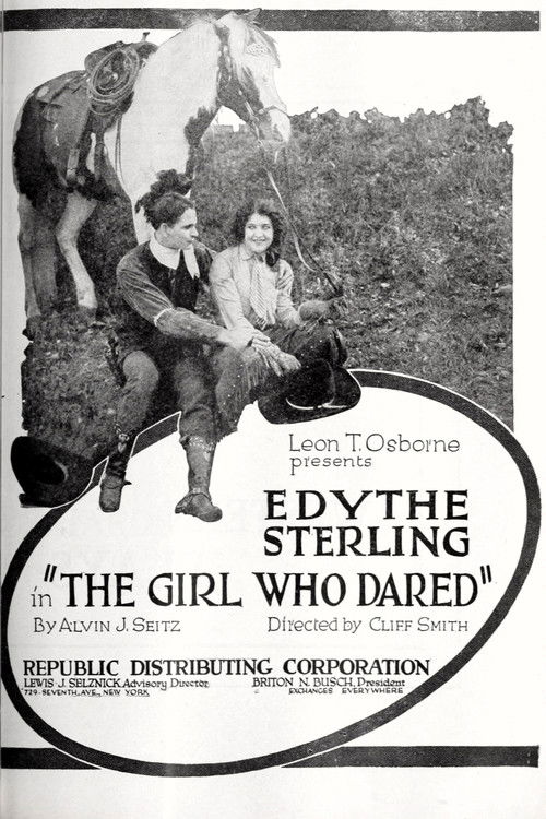 The Girl Who Dared (1920) poster