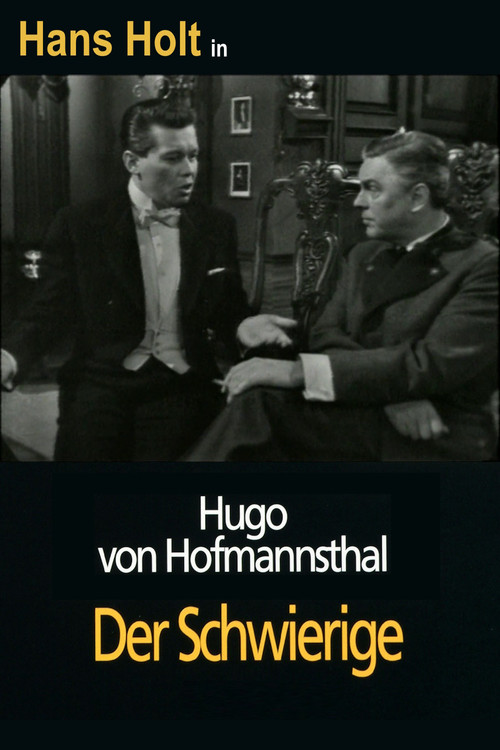 Der Schwierige (1962) poster