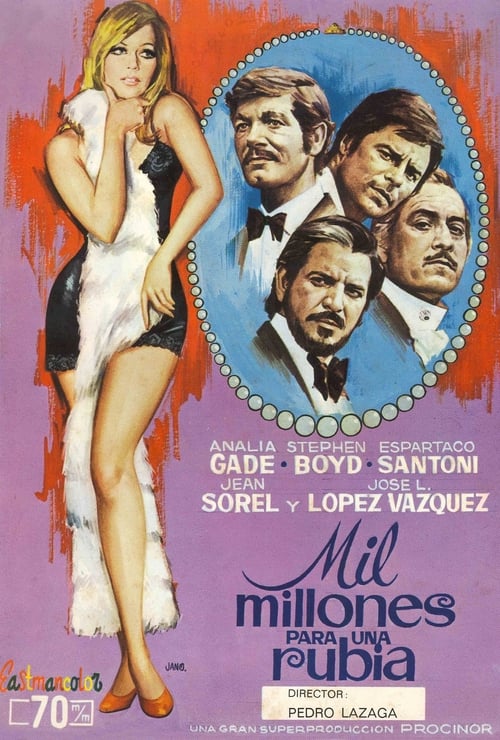One Billion for a Blonde (1972) poster