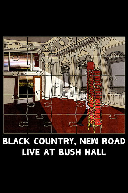 Black Country, New Road - “Live at Bush Hall” (2023) poster